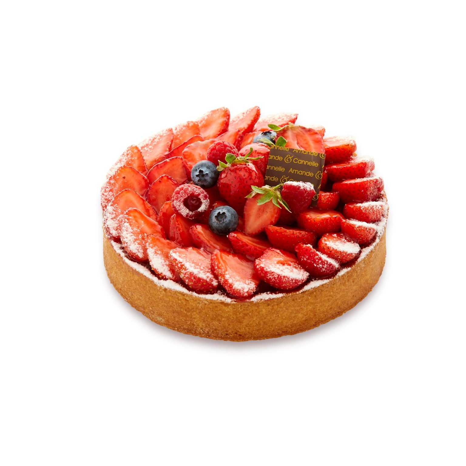 Tarte fraise 4 à 6 personnes